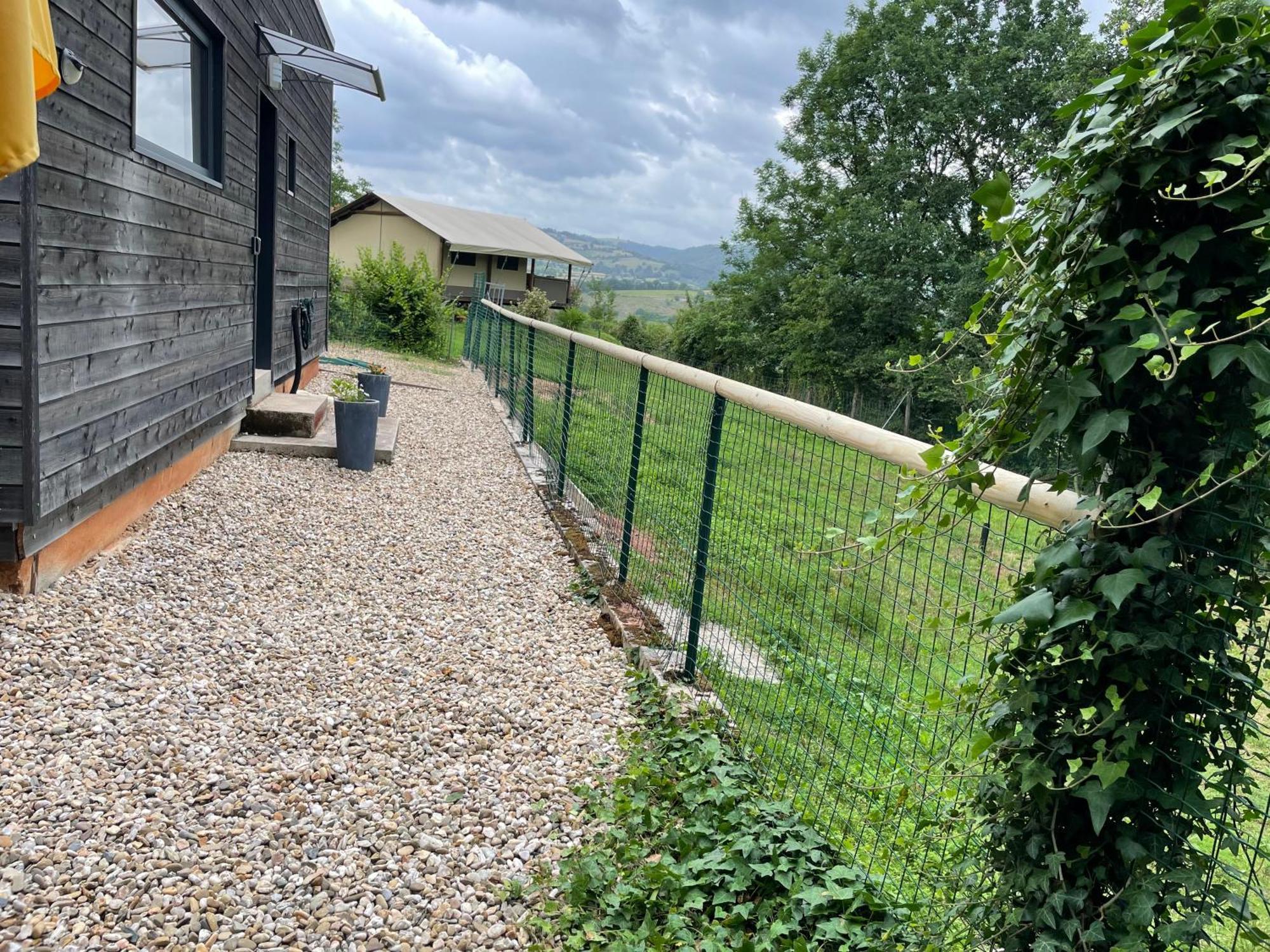 Gite Chalet Bois Bessuejouls Екстер'єр фото